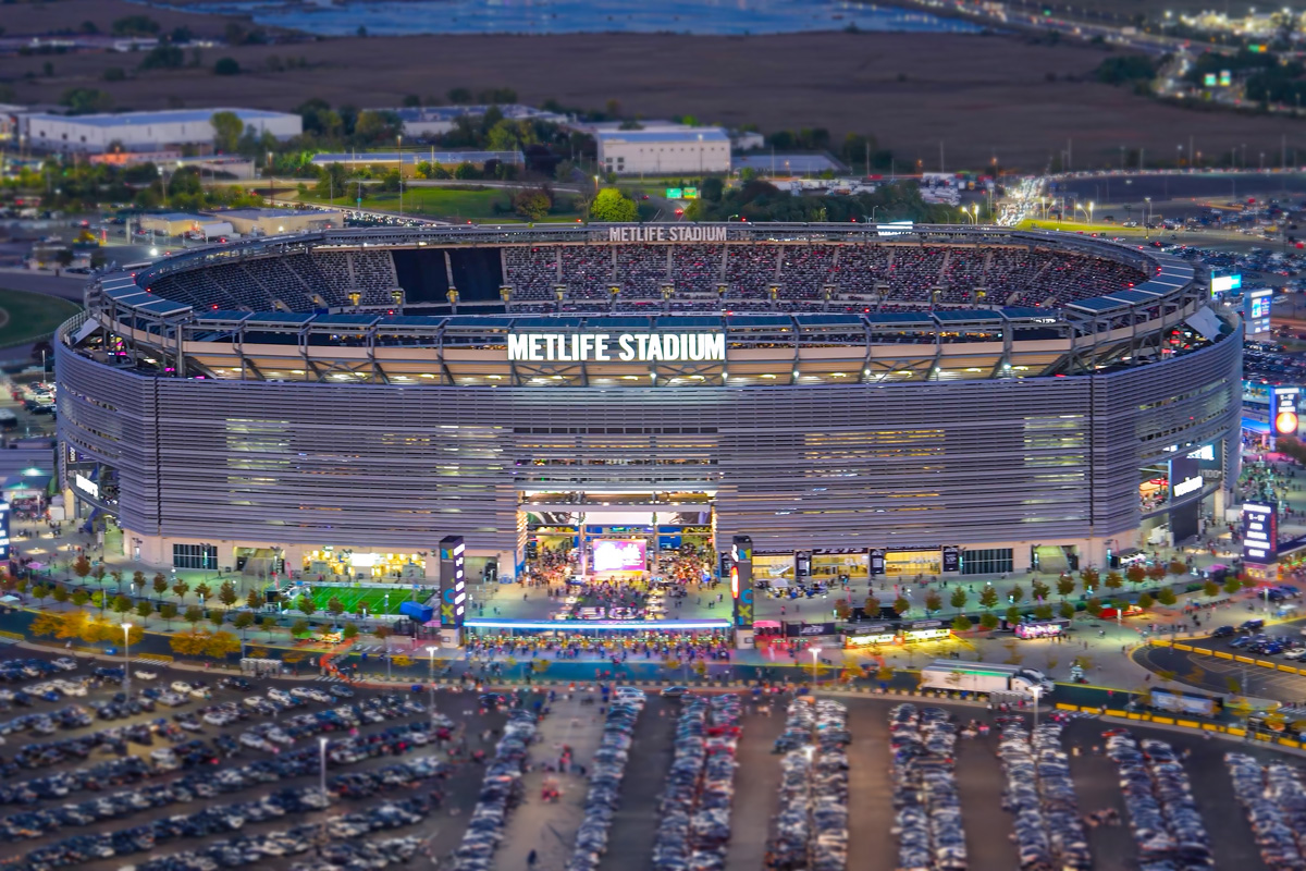 MetLife Stadium — Dusk · facade