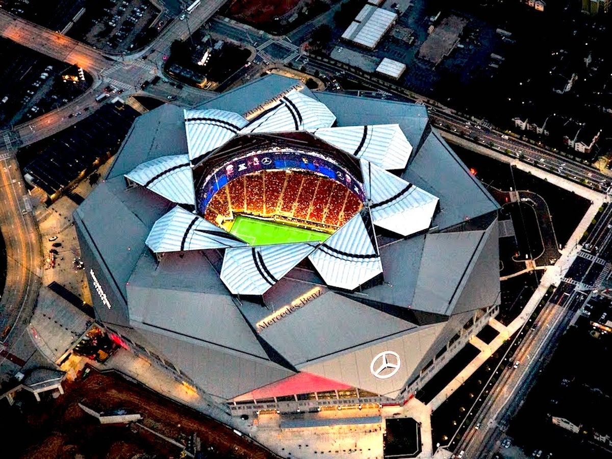 Mercedes-Benz Stadium — Общий вид