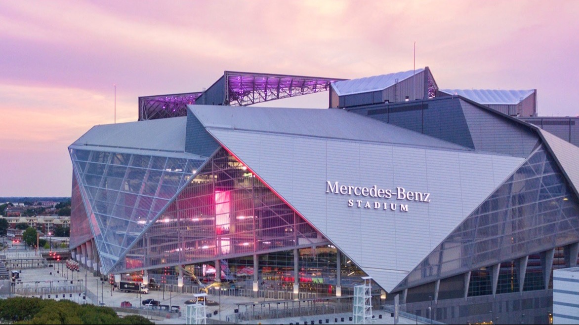 Mercedes-Benz Stadium — Архитектура