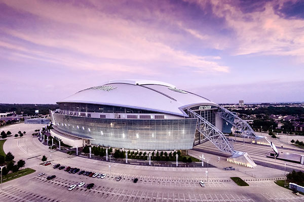 AT&T Stadium — С воздуха