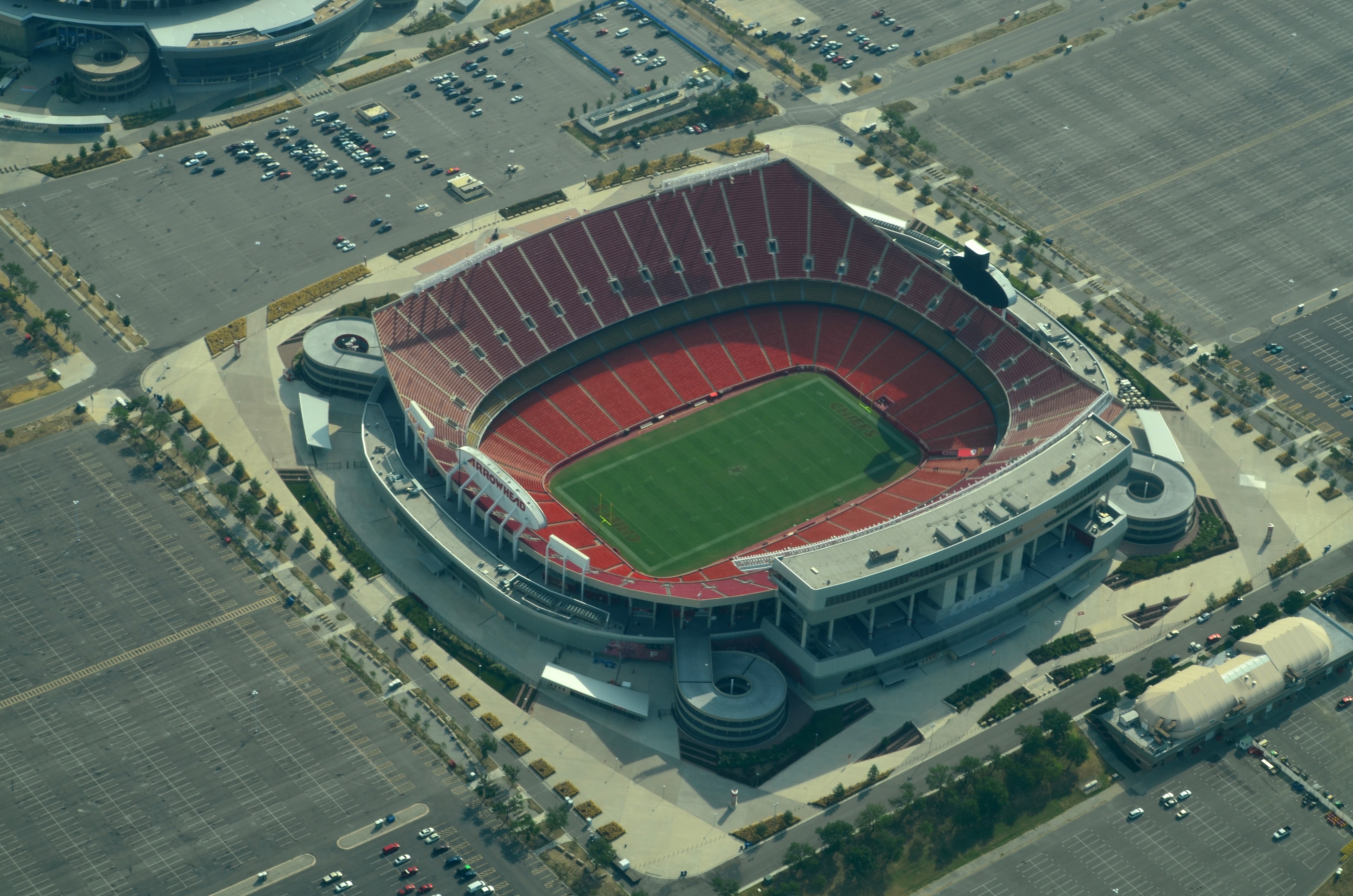 Arrowhead Stadium — С воздуха