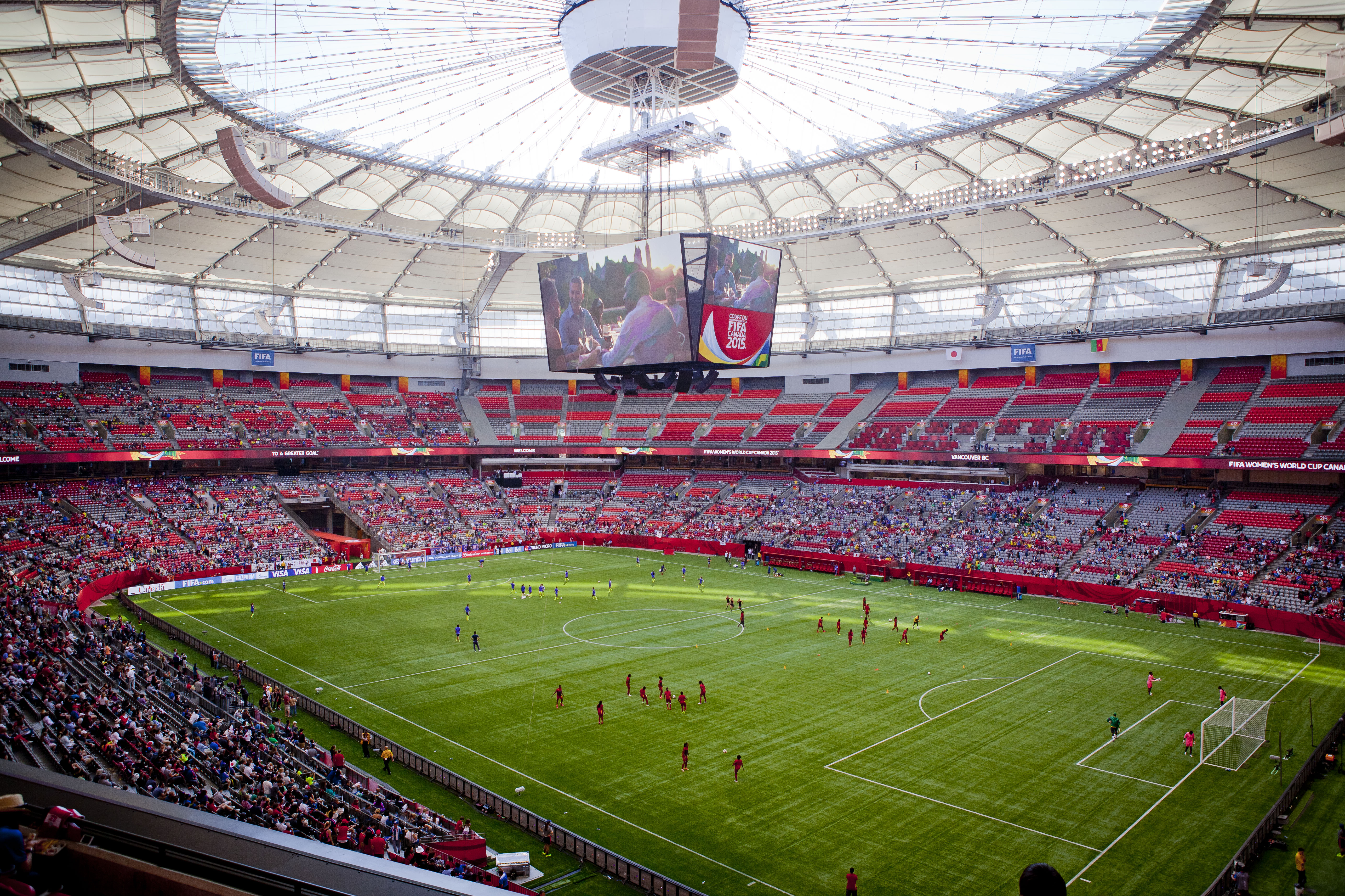 BC Place — Топ-матч · FIFA Women's WC 2015